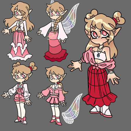 Kayla Mochi Chibis
